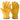 Cowhide Gardening Gloves – Breathable, Non-Slip & Wear-Resistant (Size L, Yellow)